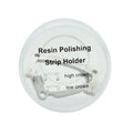 2PCS Dental Polishing Strip Holder Set Metal Hand Held Finishing Dentist Oral Cavi Tool For Resin Teeth Grinding