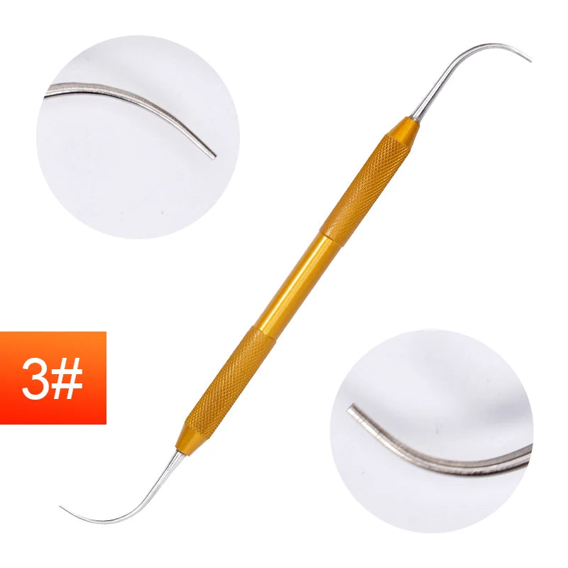 1pc Dentist Sculpture Knife Stainless Steel Versatile Teeth Wax Carving Tool Plaster Spatula Knife Blade Dentistry Instruments