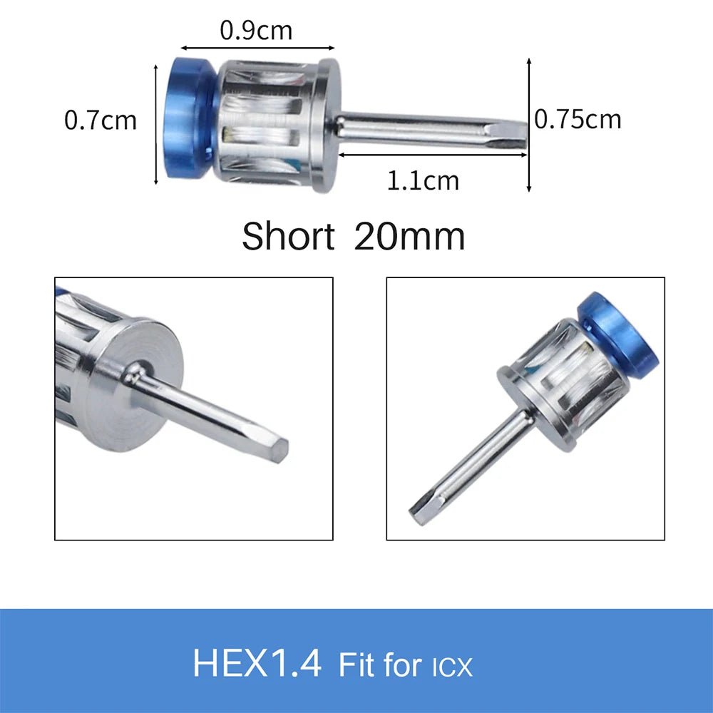 Dental Implant Restoration Tool Kit Dental Tool Box Dental Universal Implant Torque Screwdrivers Wrench 10-70NCM Dentist Tools