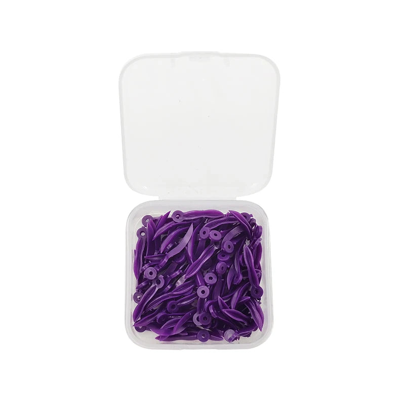 100Pcs/box Dental Disposable Tooth Gap Wedge with Hole All 4 Sizes Dental Wedges Medical Grade Plastic Dentistry Lab Tools