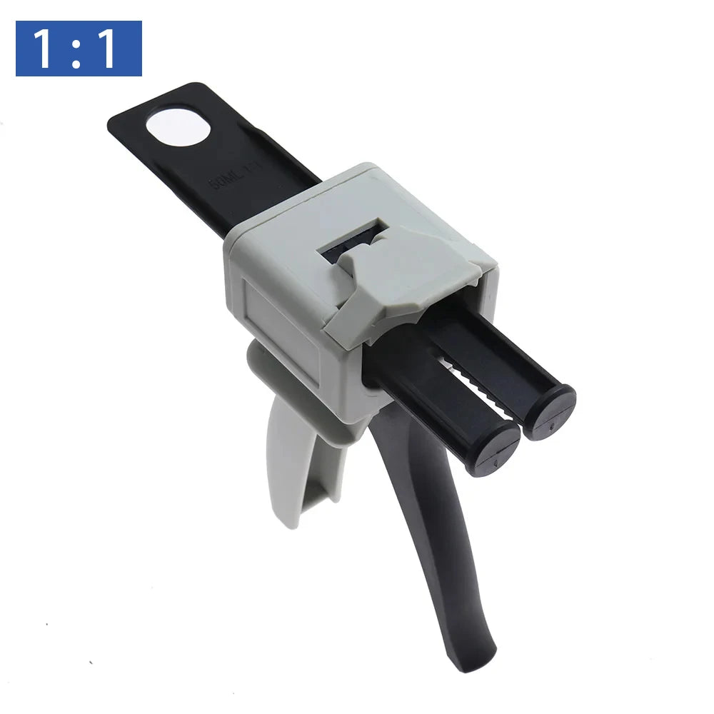 Manual glue gun Dispensing Gun AB Epoxy Sealant Glue Gun1:1 2:1 10:1 Applicator Glue Adhensive Squeeze Mixed Manual Caulking Gun