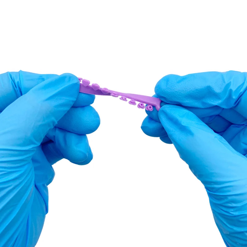 20 Sticks Dental Ligature Ties Orthodontic Elastic Bands Ring Cartoon Star Heart Flower Smiley for Dentistry Archwires Tool