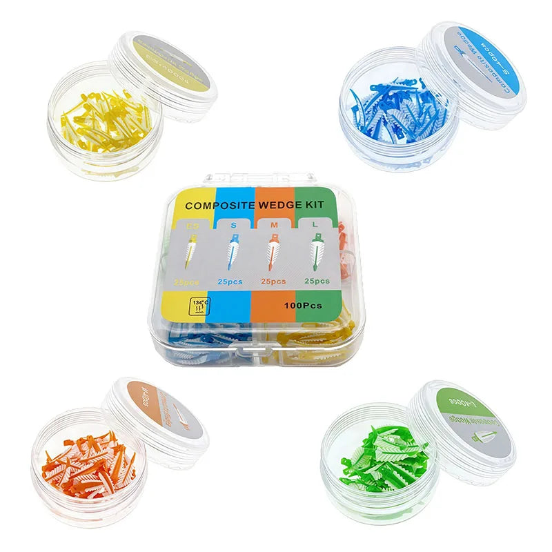 Silicone Dental Interdental Wedges Sealing Composite Adaptive Wedge Material For Tooth Restoration And Filling
