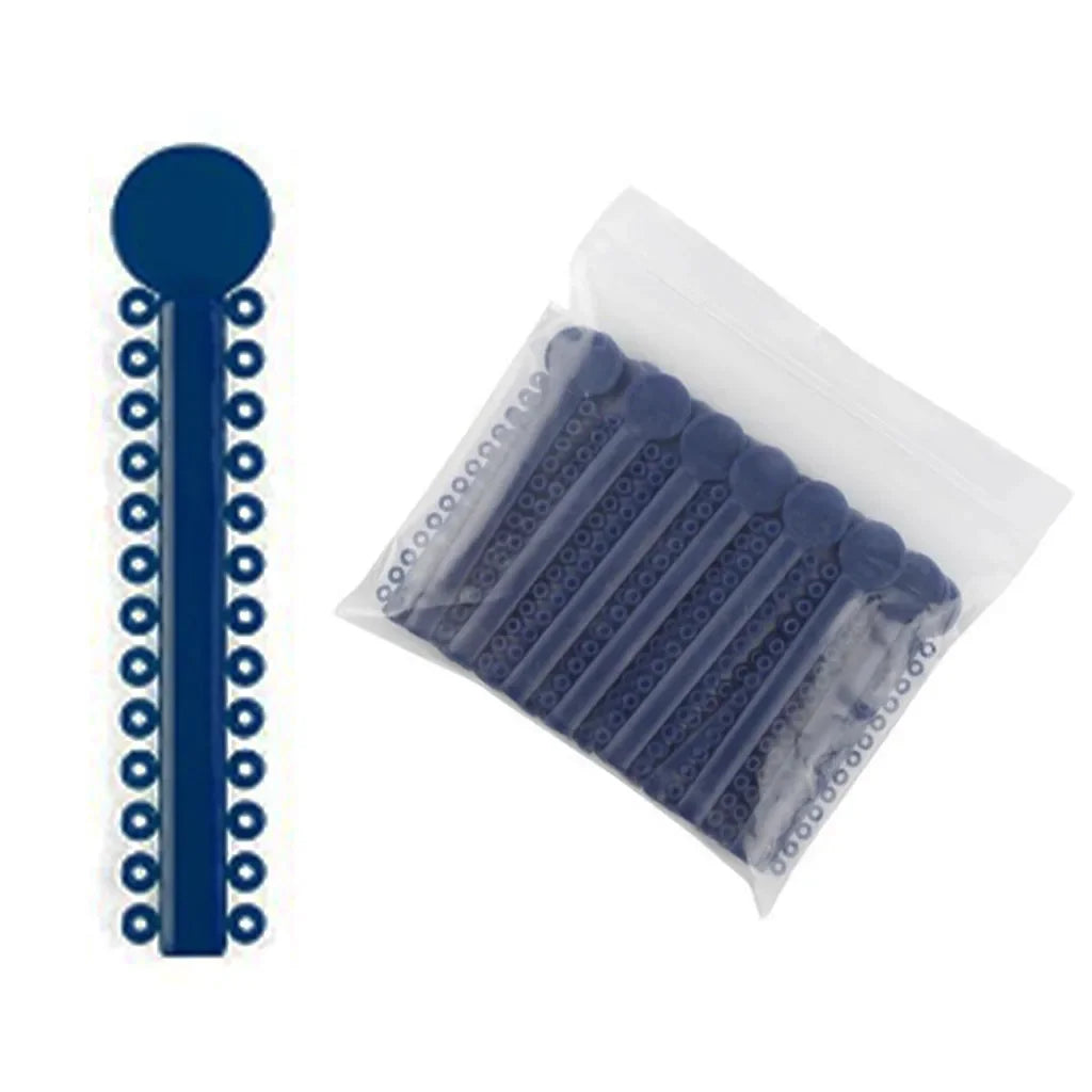 40Sticks=1040PCS Dental Orthodontic Elastic Ligature Ties Bands Ring for teeth Braces Dentist Ligating Gun Placer Tool Ortho