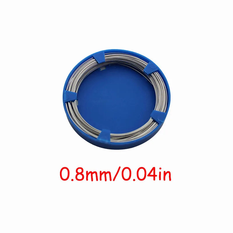 1Box/Roll Dental Orthodontics Round Stainless Steel 0.5-1.6mm  Arch Wire Dentist Oral materials Teeth Surgical Instruments