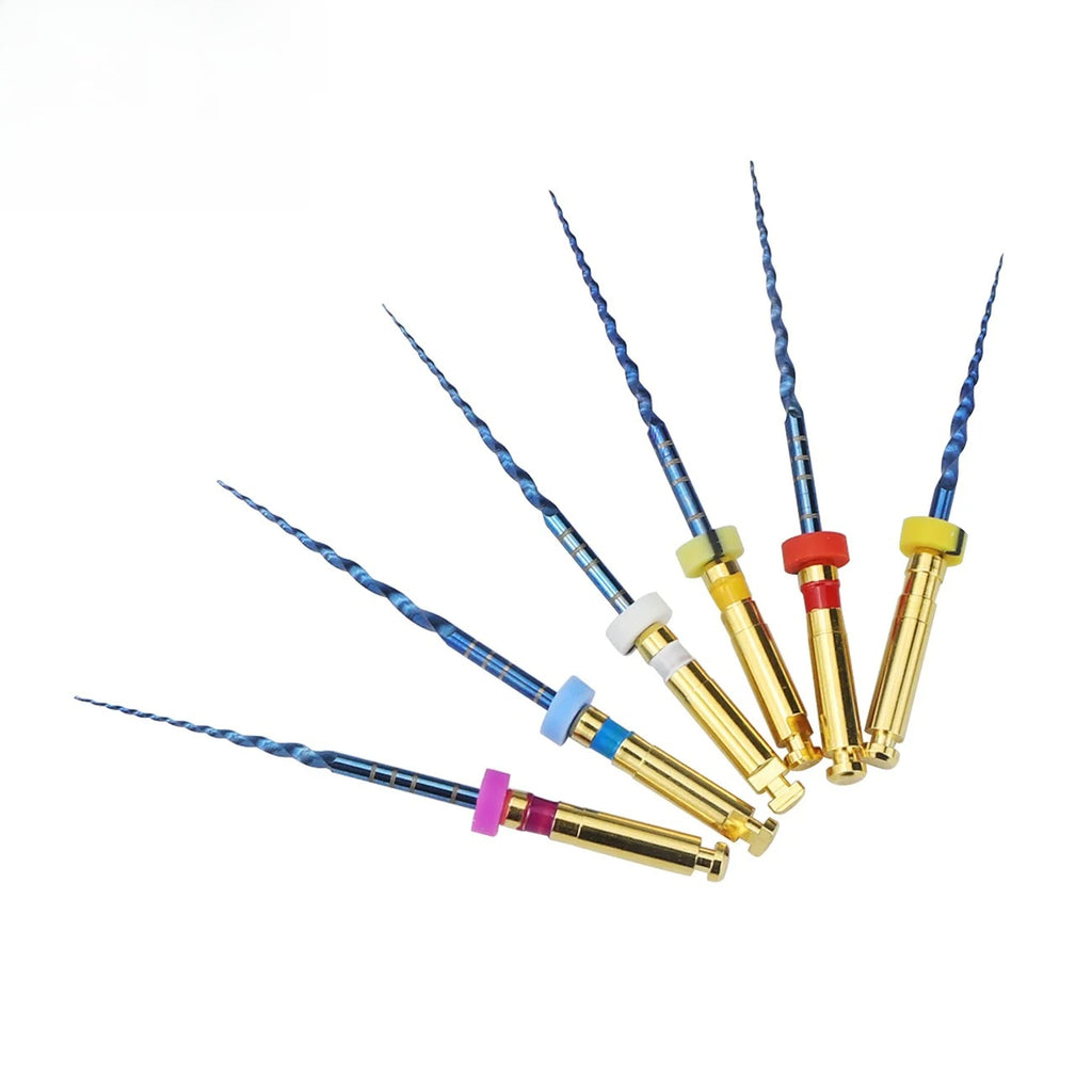 Dental SX-F3 Blue Files Nitinol Rotary Universal Engine Endodontic Anti-Fatigue Constant Needle Dentistry Root Canal Material